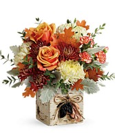 Rustic Fall Blooms Arrangement 