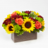 RUSTIC FALL CHARM FALL THEMED ARRANGEMENT