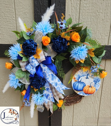 Rustic Fall Wreath Grapevine Wreath