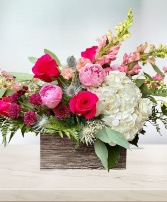 Rustic Farm Bloom Box Same-day flower delivery