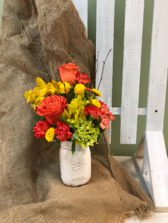 RUSTIC FARMHOUSE ARRANGEMENT