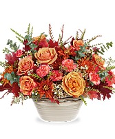  Rustic Harvest by TF Stoneware bowl