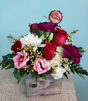 Rustic Heart Bouquet in Richmond, MI | The Blue Orchid Rustic Heart Bouquet in Richmond, MI | The Blue Orchid