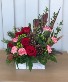 Rustic Holiday Box Fresh Arrangement