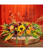 Rustic Holiday Windowbox Centerpiece