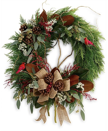 Rustic Holiday Wreath