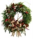 Rustic Holiday Wreath Fresh made designers choice
