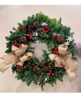 Rustic Holiday Wreath (Limited) 