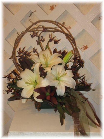 Rustic Lilies Buds 'n Bows Original Design