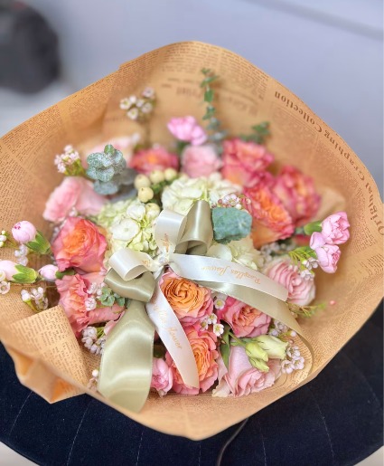 Rustic mixed bouquet Ramo Buchon