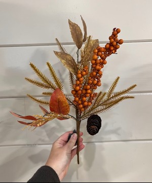 Rustic Pine fall silk stem