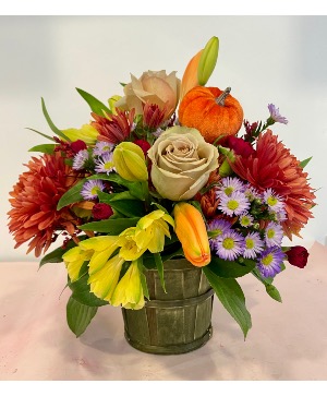 Rustic Radiance Fall Centerpiece
