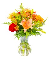 Rustic Radiance Flower Arrangement