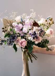 Rustic Romance Wrapped Bouquet