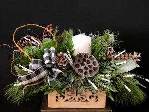 Rustic Songs For A Winter’s Night  Wooden box 