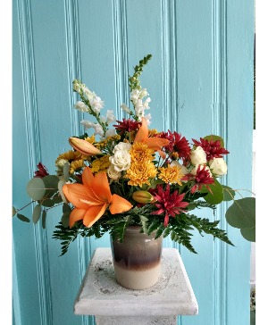 RUSTIC SUNRISE FLOWER ARRANGEMENT