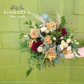 Rustic Toffee Wedding Flowers