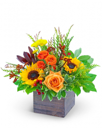 Rustic Tuscany Flower Arrangement