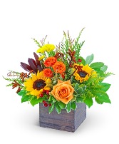 Rustic Tuscany Flower Arrangement