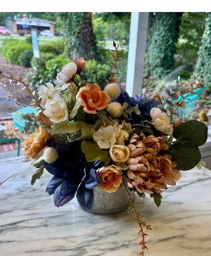 Rustic Twilight  Silk Arrangement 