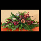 Rustic Winter Centerpiece 