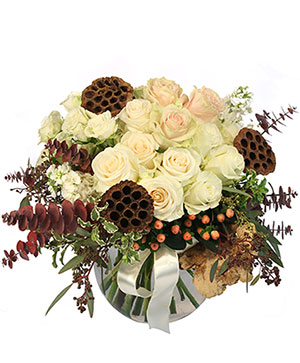 Rustic Winter Floral Design in Bixby, OK - BLUSH FLOWERS AND GIFTS
