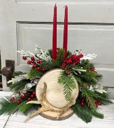 Rustic Woodland Centerpiece 