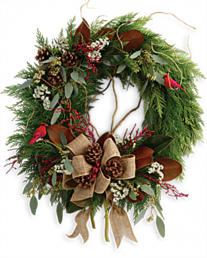 Rustic Wreaths  Winter Florals