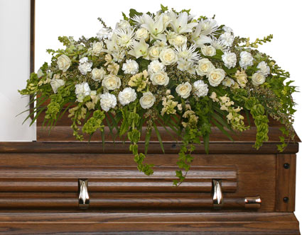 Tranquility Casket Spray Flower Bouquet