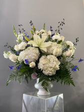 Urn floral  Floral arrangement 