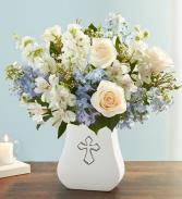 Sacred Blessings™ Blue & White SYMPATHY OR EASTER