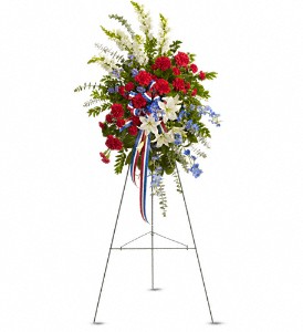 Sacred Duty Spray by Teleflora in Valley City, OH | HILL HAVEN FLORIST & GREENHOUSE Sacred Duty Spray by Teleflora in Valley City, OH | HILL HAVEN FLORIST & GREENHOUSE