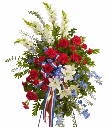 Sacred Duty Spray  T240-2A  in Fort Worth, TX | DAVIS FLORAL DESIGNS