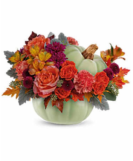 Sage Harvest - 242 Fall Arrangement 