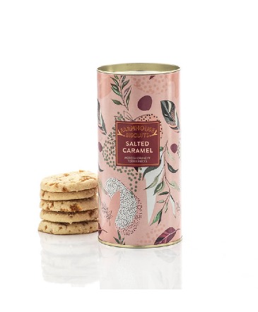 Salted Caramel Biscuits Tin   Cookies in Port Dover, ON | Upsy Daisy Floral Studio