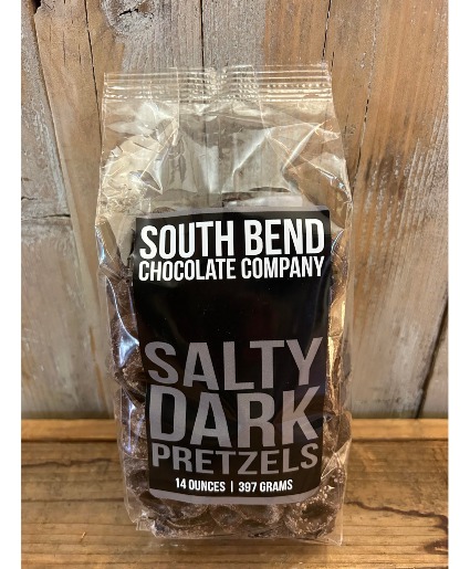 Salty Dark Pretzels 