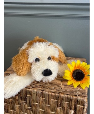 Sam the Snuggle Hound plush animal