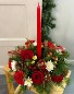 Santa Baby 1 Candle Centerpiece 