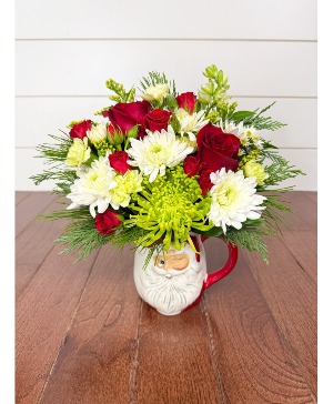 Santa Baby Fresh Mug Arrangement