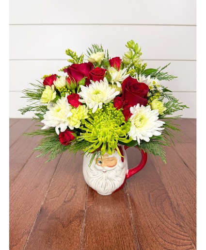 Santa Baby Fresh Mug Arrangement
