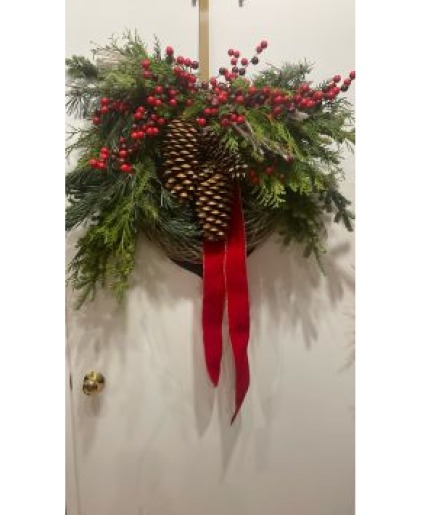 Santa Baby Wreath Wreath