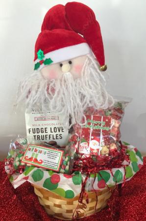 Santa Claus Basket Christmas Basket in West Monroe, LA | ALL OCCASIONS FLOWERS AND GIFTS