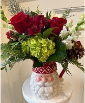 Santa Surprise Floral