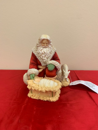 Santa with Baby Jesus Christmas