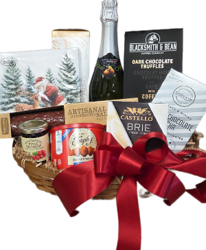 Santa's Box Gourmet Basket