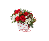 Santa’s Floral Sleigh 