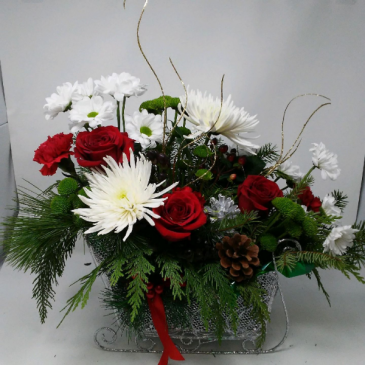 Santa's Sleigh  in Clearwater, FL | FLOWERAMA