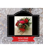 Santa's Sleigh Arrangement Christmas