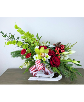 Santa's Sleigh Ride  Arrangement