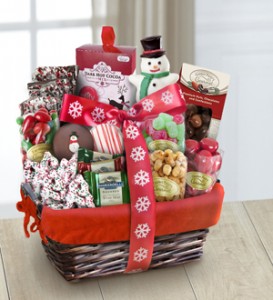 Santa's Sweets Goodie Basket